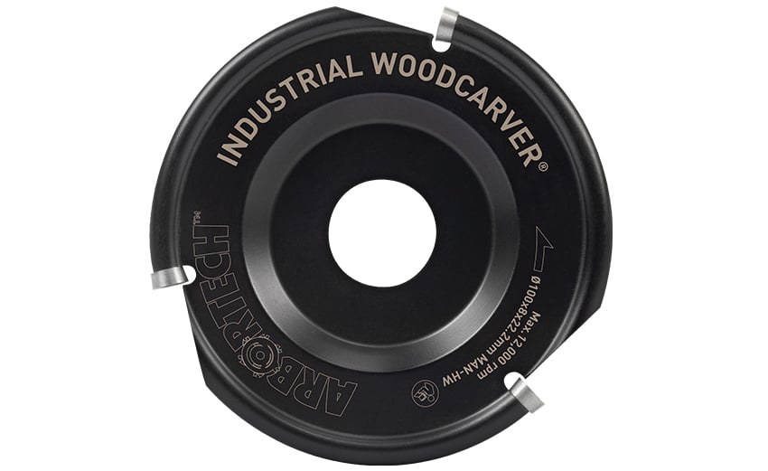 Arbortech, ARBORTECH Industrial Woodcarver Blade 100mm Woodshaping Disc