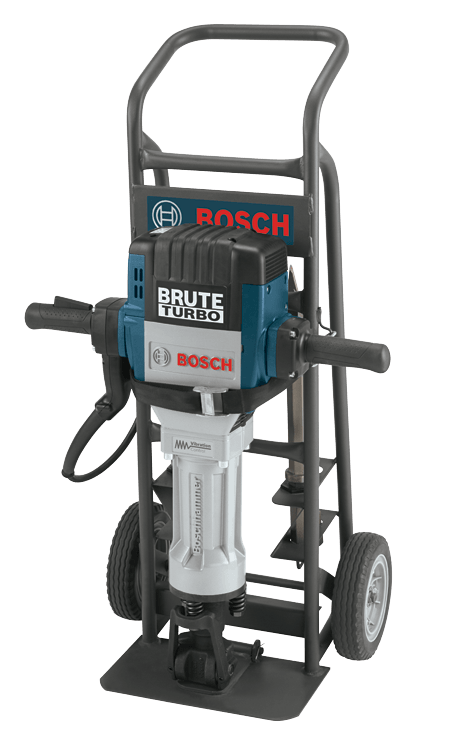 Bosch, BOSCH Brute Turbo 1-1/8" Hex Breaker Hammer w/ Deluxe Cart