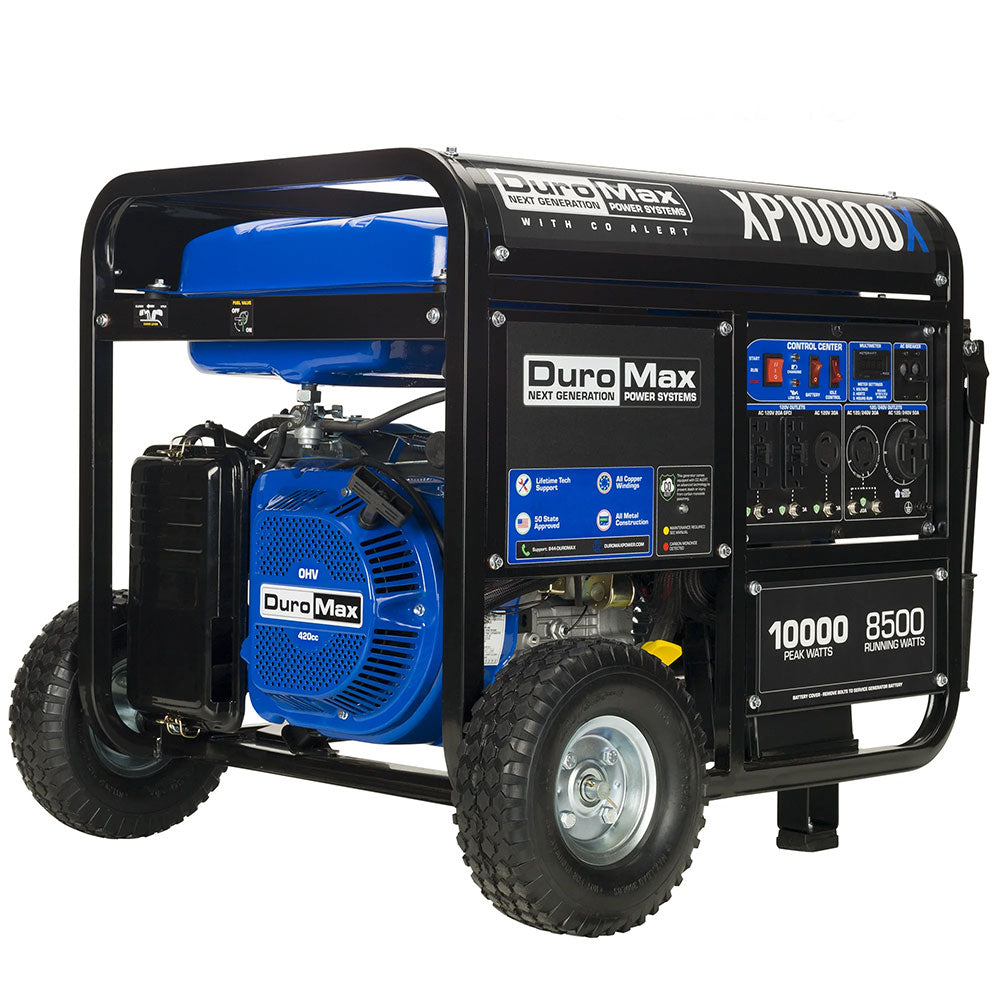 DuroMax, DuroMax XP10000X 10,000 Watt Gasoline Portable Generator w/ CO Alert