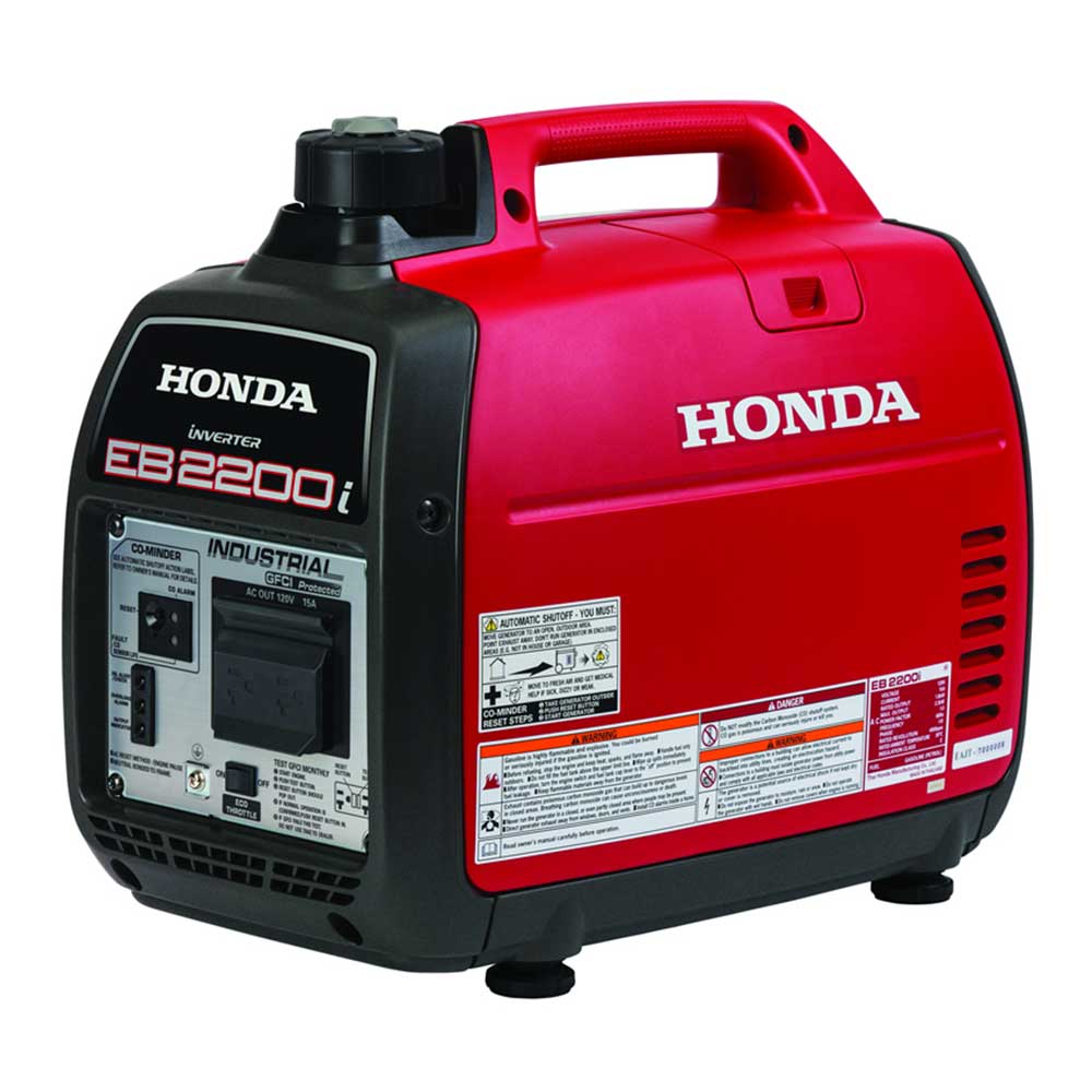 Honda, Honda EB2200I 2200W 120/240V Super Quiet Inverter Generator w/ CO-Minder