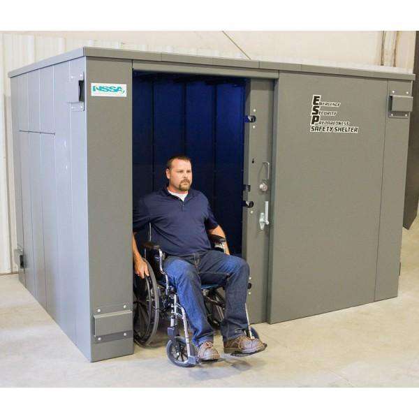 Swisher, Swisher ESP SR114X84G 20-Person Business Capacity with Wheel Chair Accessibility Safety Shelter New
