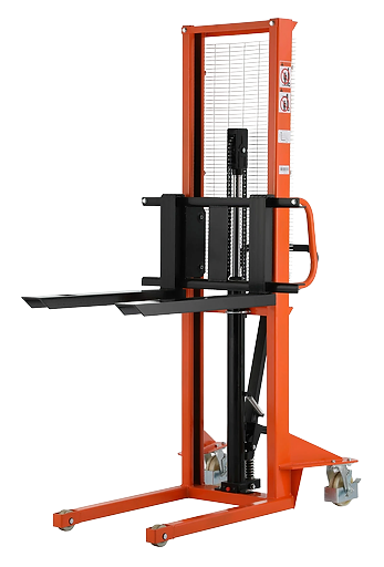 Tory Carrier, Tory Carrier MSF1163 Manual Pallet Stacker with Adjustable Forks 1100 lbs. 63" Lifting Height New