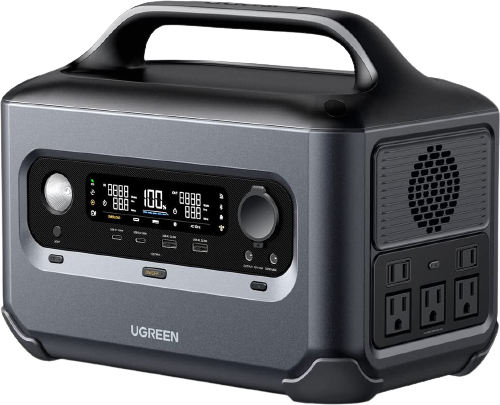 Ugreen, UGREEN GS600 PowerRoam Portable Power Station 600W 680Wh New