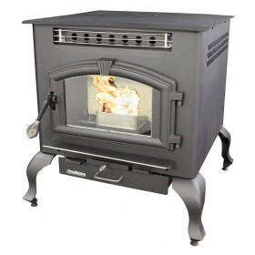 US Stove, US Stove 6041HF Multi-Fuel Stove 2,000 sq. ft. Pellet Stove 60 lb. With Blower New