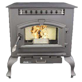US Stove, US Stove 6041HF Multi-Fuel Stove 2,000 sq. ft. Pellet Stove 60 lb. With Blower New
