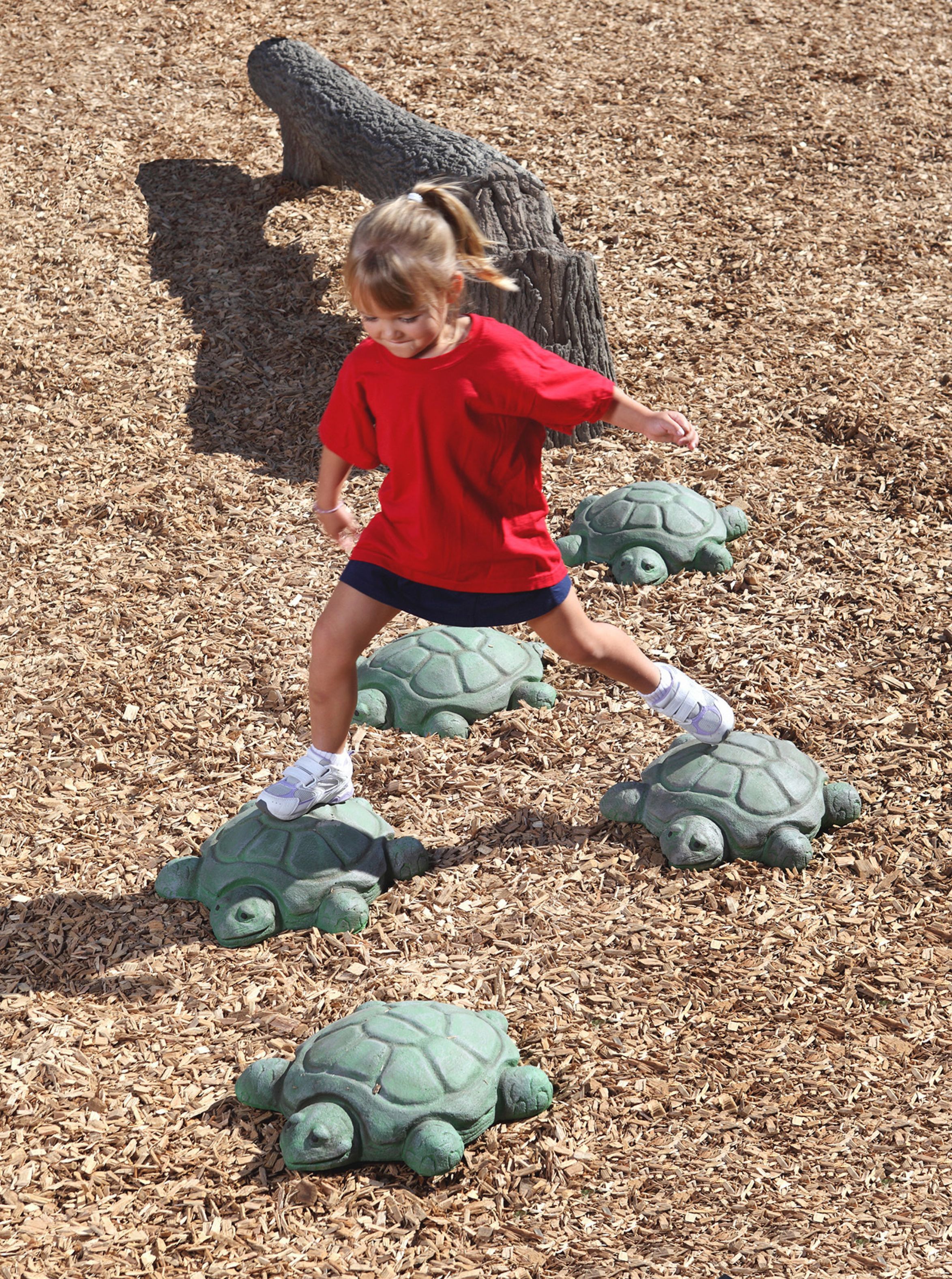 UltraPlay, UltraPlay 5ST Stepping Turtles - Set Of 5 NatureROCKS Playset New