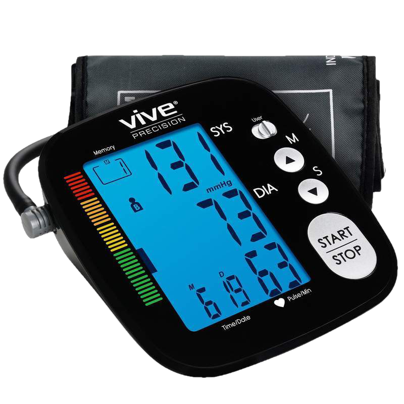 Vive Health, Vive Health Blood Pressure Monitor Black New