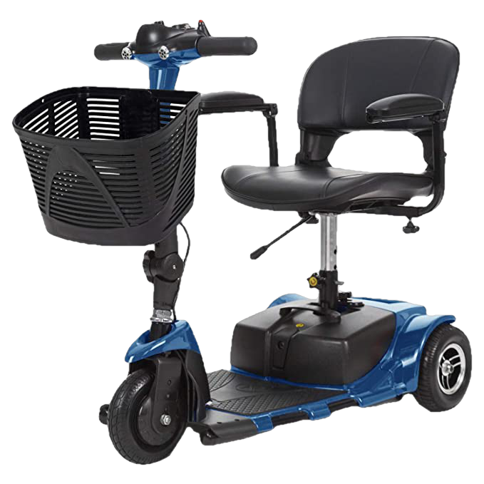 Vive Health, Vive Health MOB1025 3-Wheel Mobility Scooter Blue New