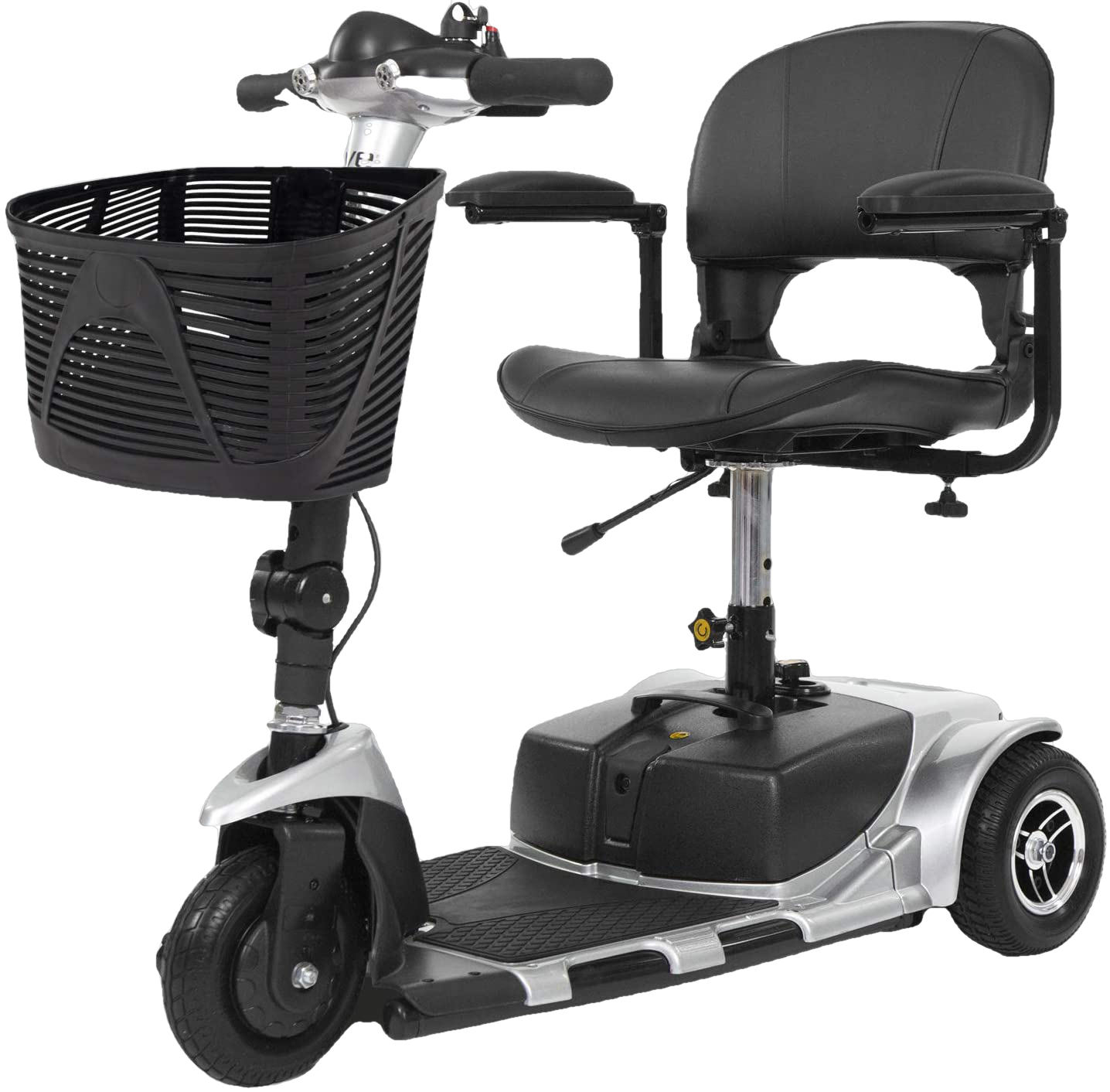 Vive Health, Vive Health MOB1025 3-Wheel Mobility Scooter Silver New