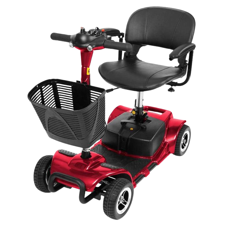 Vive Health, Vive Health MOB1027 4-Wheel Swivel Seat Mobility Scooter Red New
