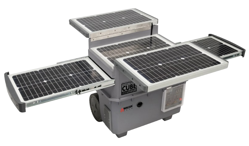 Wagan, Wagan 8824 Solar ePower Cube 1500 Lithium Solar Generator New