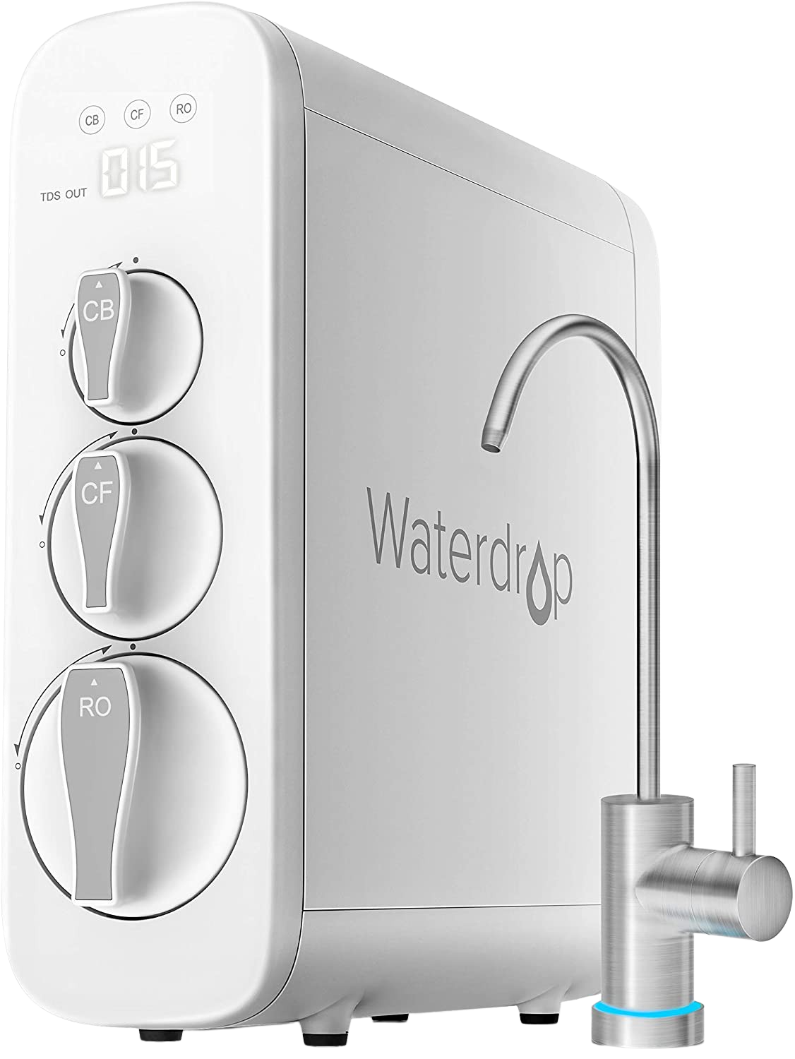 Waterdrop, Waterdrop WD-G3-W Reverse Osmosis Water Filter System New