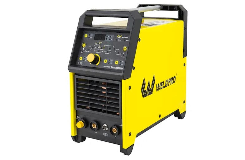 Weldpro, Weldpro TIGACDC200GD Digital AC/DC TIG Welder 200 Amp with Pulse CK17 Worldwide Superflex Torch with Trigger Switch Dual Voltage 220V/110V L12003 New