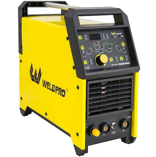 Weldpro, Weldpro TIGACDC200GD Digital TIG/Stick Welder With AC/DC Standard Euro Torch 200 Amp High-Frequency Pulse L12000 New