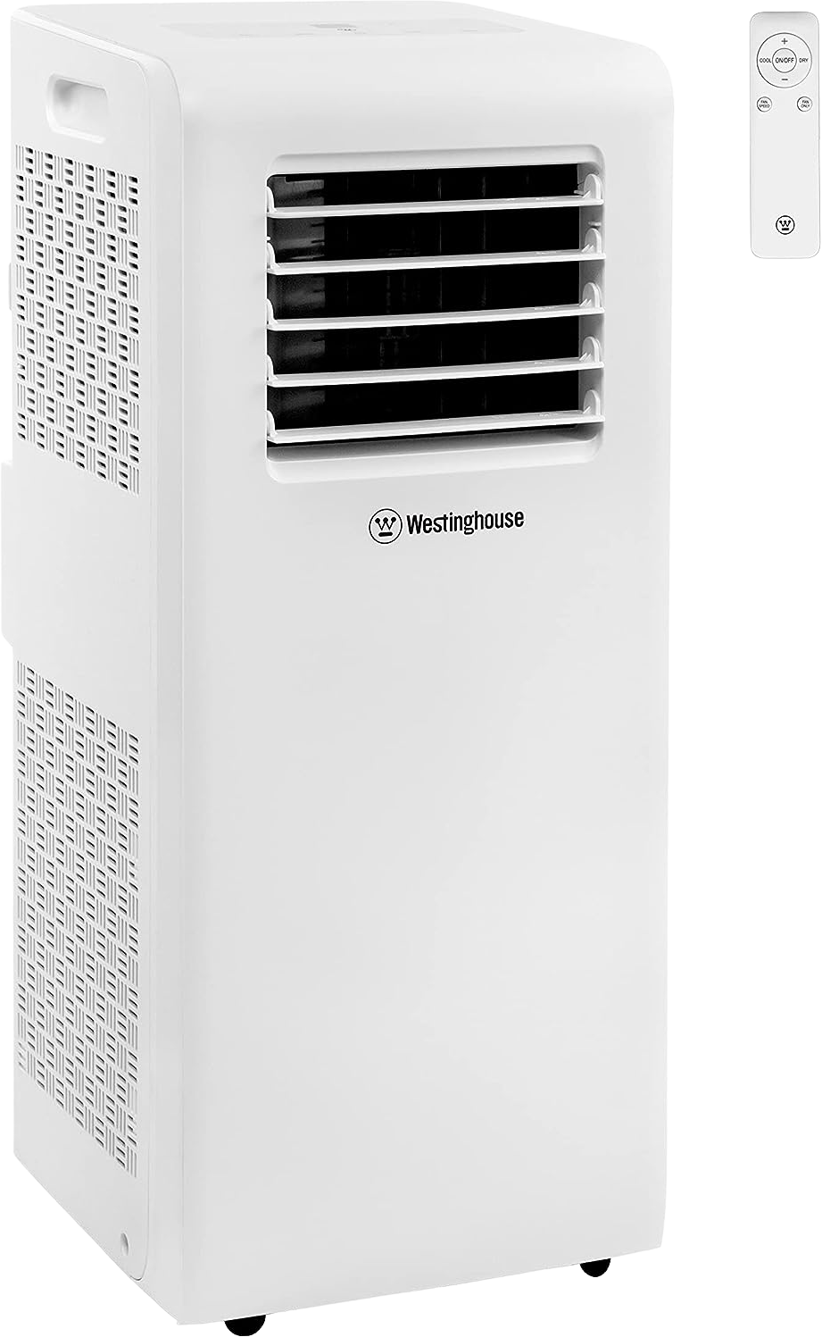 Westinghouse, Westinghouse 10,000 BTU Portable Air Conditioner with Remote 3-in-1 For Rooms Up to 300 sq. ft. WPAC10000 White New
