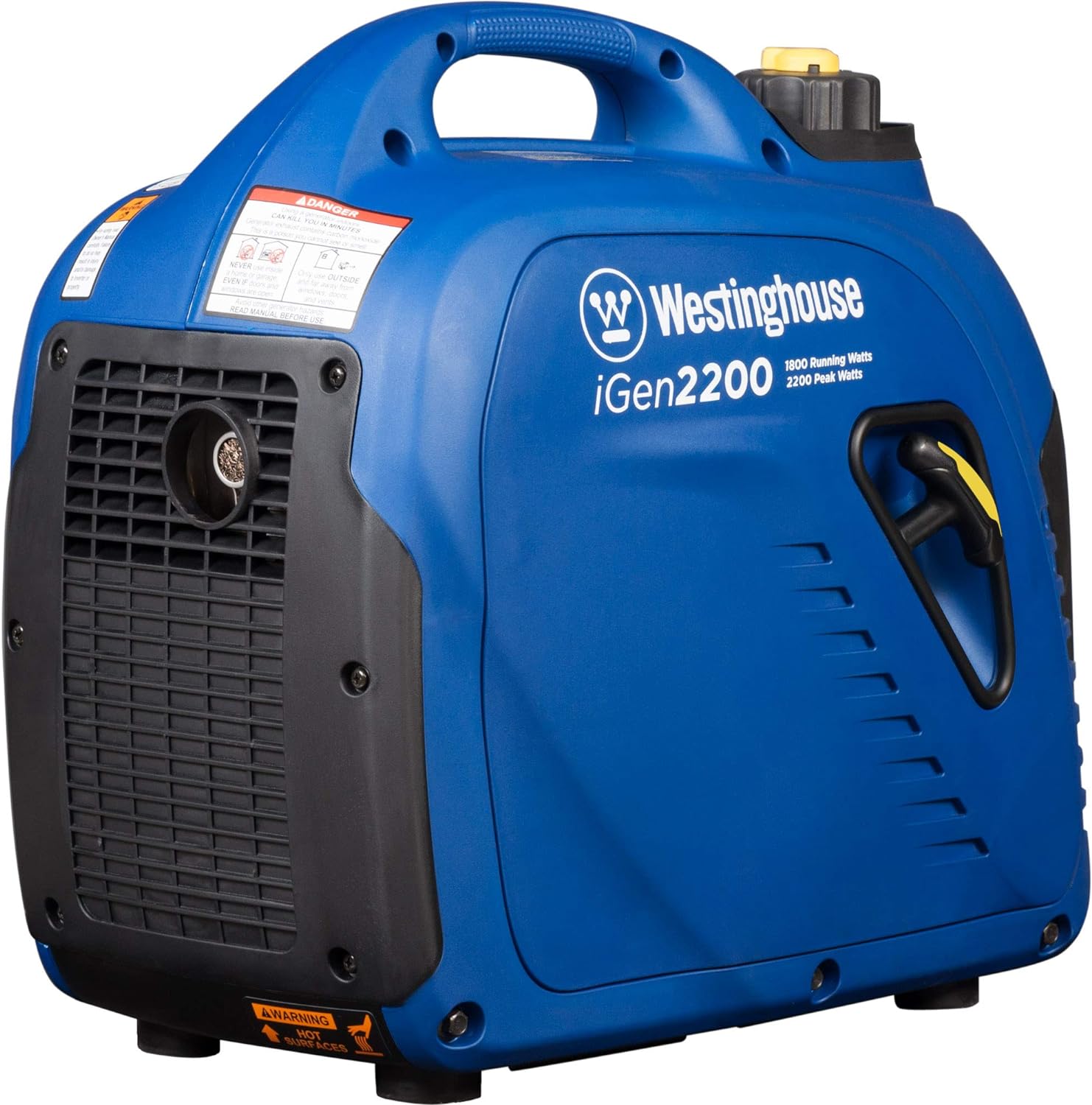 Westinghouse, Westinghouse iGen2200c Inverter Generator 1800W/2200W 20 Amp Recoil Start Gas with CO Sensor New