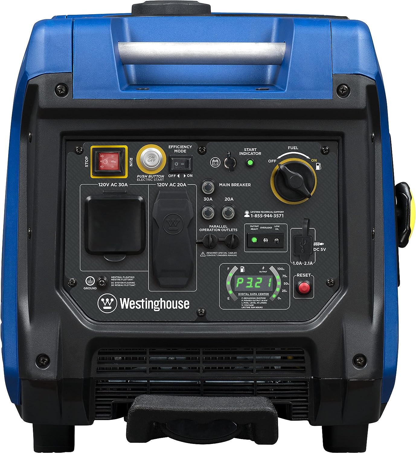 Westinghouse, Westinghouse iGen4500 Inverter Generator 3700W/4500W 30 Amp Remote Start Gas New