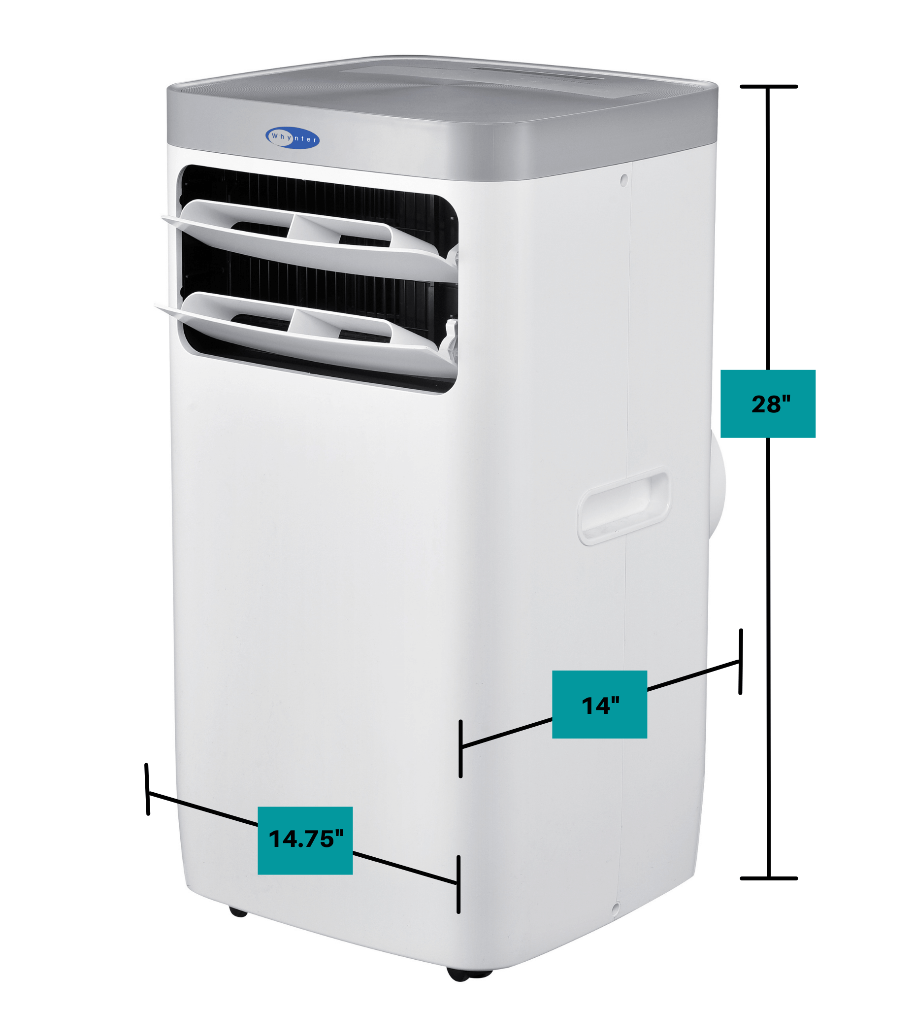 Whynter, Whynter ARC-115WG 11,000 BTU Portable Air Conditioner and Dehumidifier White New