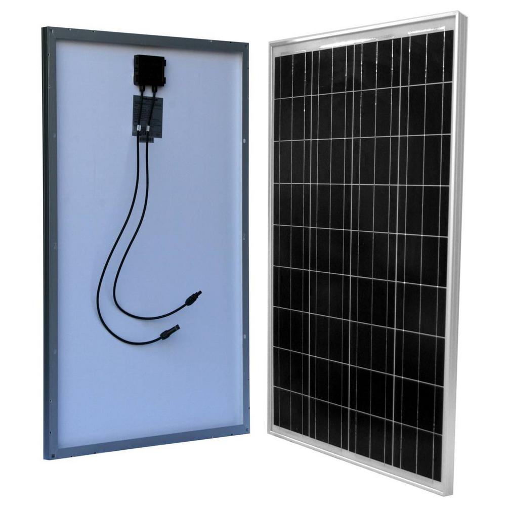 WindyNation, WindyNation SOK-100WP-P30L 100 Watt Solar Panel Kit With LCD Charge Controller New