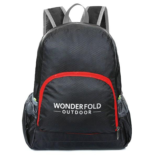 WonderFold Baby, WonderFold Baby WBBLACK Foldable Backpack Black New