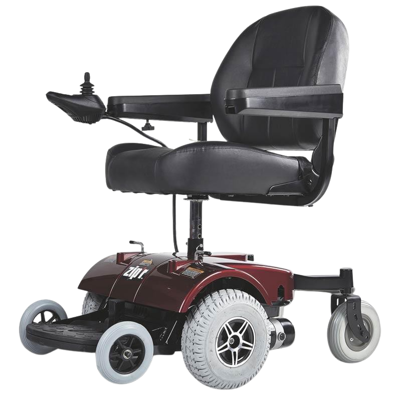 Zip'r, Zip’r PC 12V 320W Power Electric Wheelchair Red New